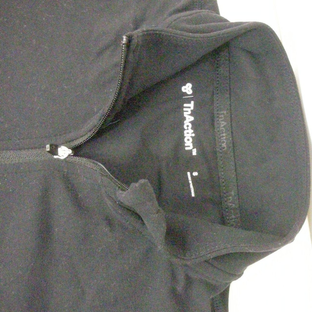 TNAction by Aritzia Black Cropped Zip Up Active Jacket Size Small Athleisure - Picture 2 of 5